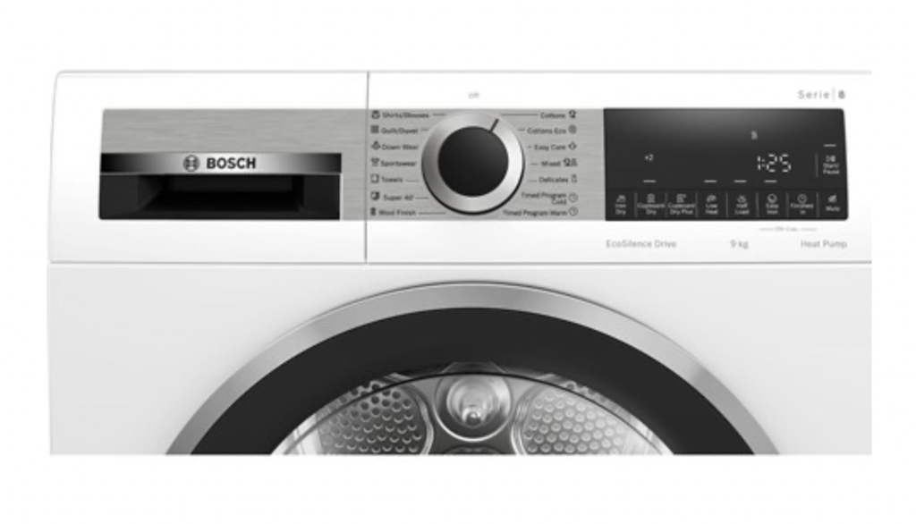 Bosch WQG24201AU Series 8 9kg Heat Pump Dryer