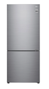 LG 420L Bottom Mount Fridge (Stainless Steel)