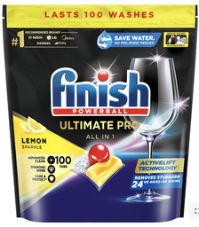 [FUP-100L] FINISH ULTIMATE PRO ALL IN 1 LEMON - 100 PACK