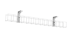 SINGLE TIER CABLE BASKET ONLY 650MM (WHITE)