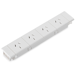 SW18 – Quad GPO (White)